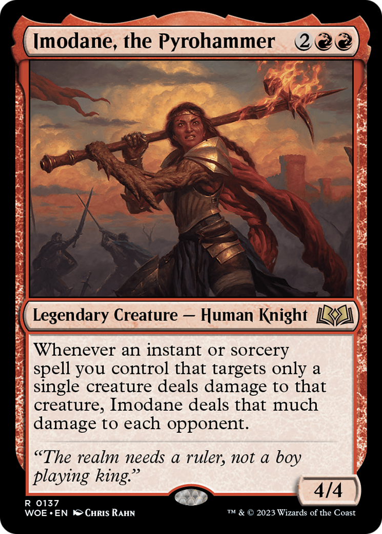 Imodane, the Pyrohammer [Wilds of Eldraine] | Eastridge Sports Cards & Games