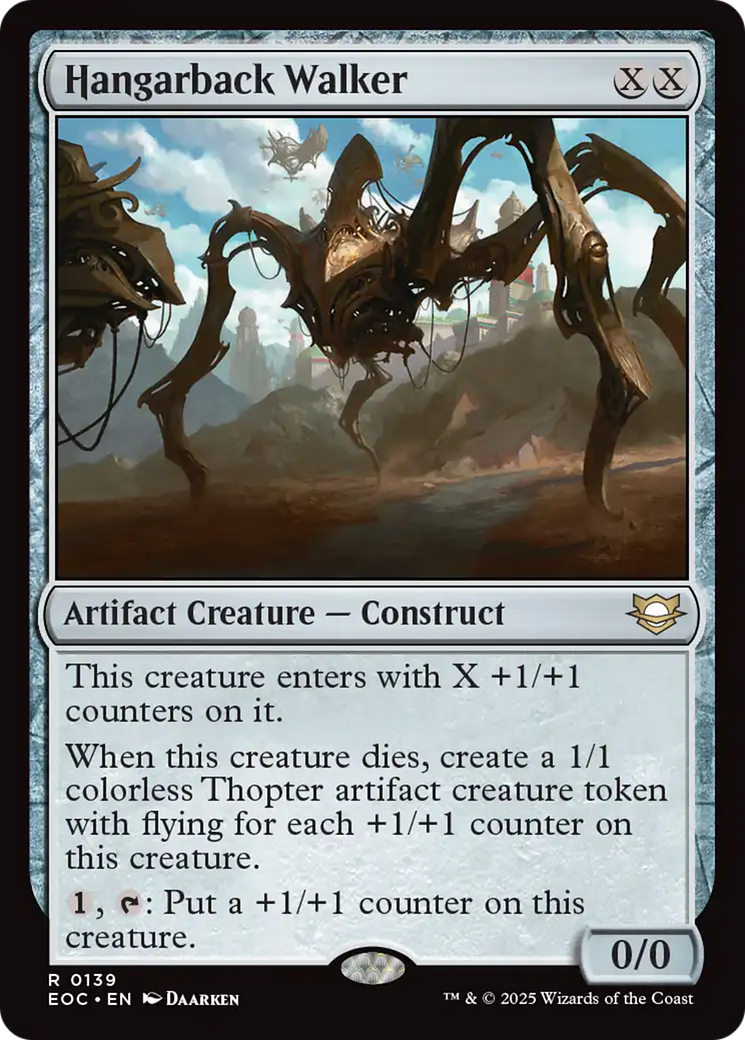 Hangarback Walker [Edge of Eternities Commander] | Eastridge Sports Cards & Games