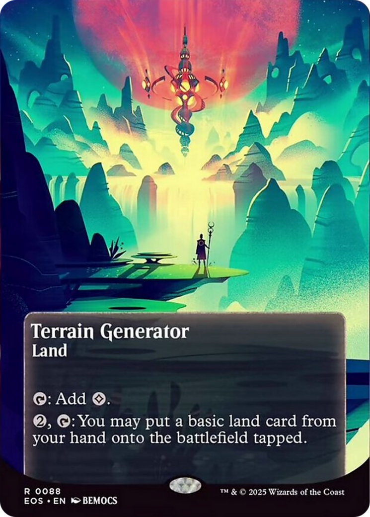 Terrain Generator (0088) (Borderless) [Edge of Eternities: Stellar Sights] | Eastridge Sports Cards & Games