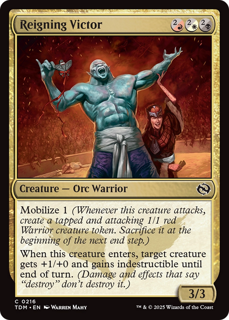 Reigning Victor [Tarkir: Dragonstorm] | Eastridge Sports Cards & Games