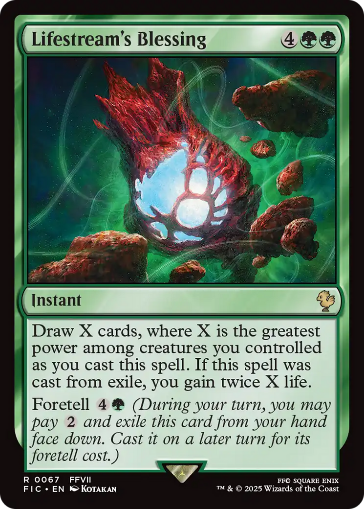 Lifestream's Blessing [FINAL FANTASY Commander] | Eastridge Sports Cards & Games