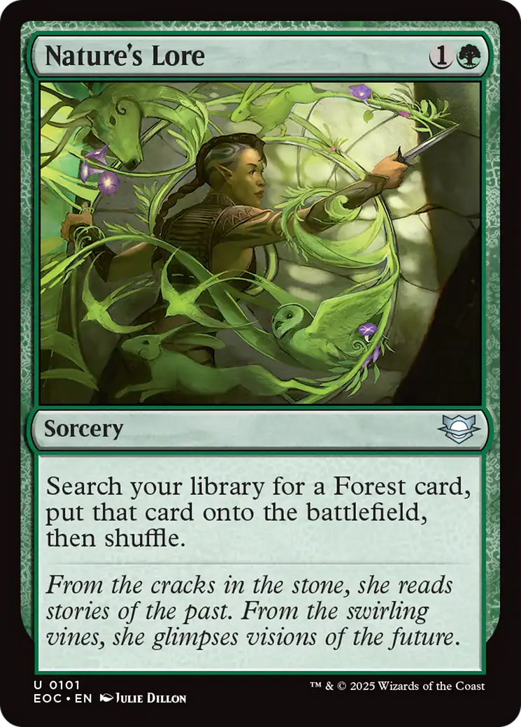 Nature's Lore [Edge of Eternities Commander] | Eastridge Sports Cards & Games
