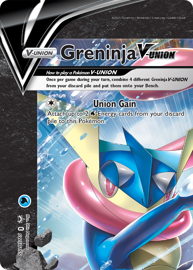 Greninja V-Union (SWSH155) [Sword & Shield: Black Star Promos] | Eastridge Sports Cards & Games