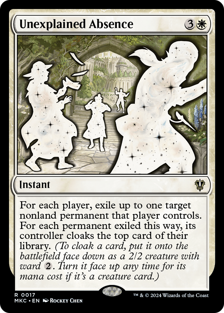 Unexplained Absence [Murders at Karlov Manor Commander] | Eastridge Sports Cards & Games