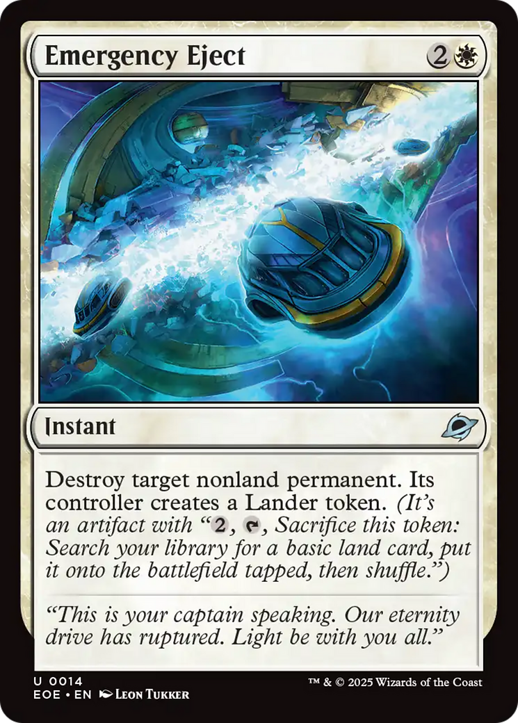 Emergency Eject [Edge of Eternities] | Eastridge Sports Cards & Games
