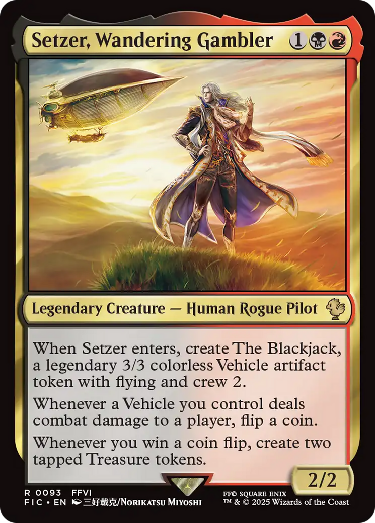Setzer, Wandering Gambler [FINAL FANTASY Commander] | Eastridge Sports Cards & Games