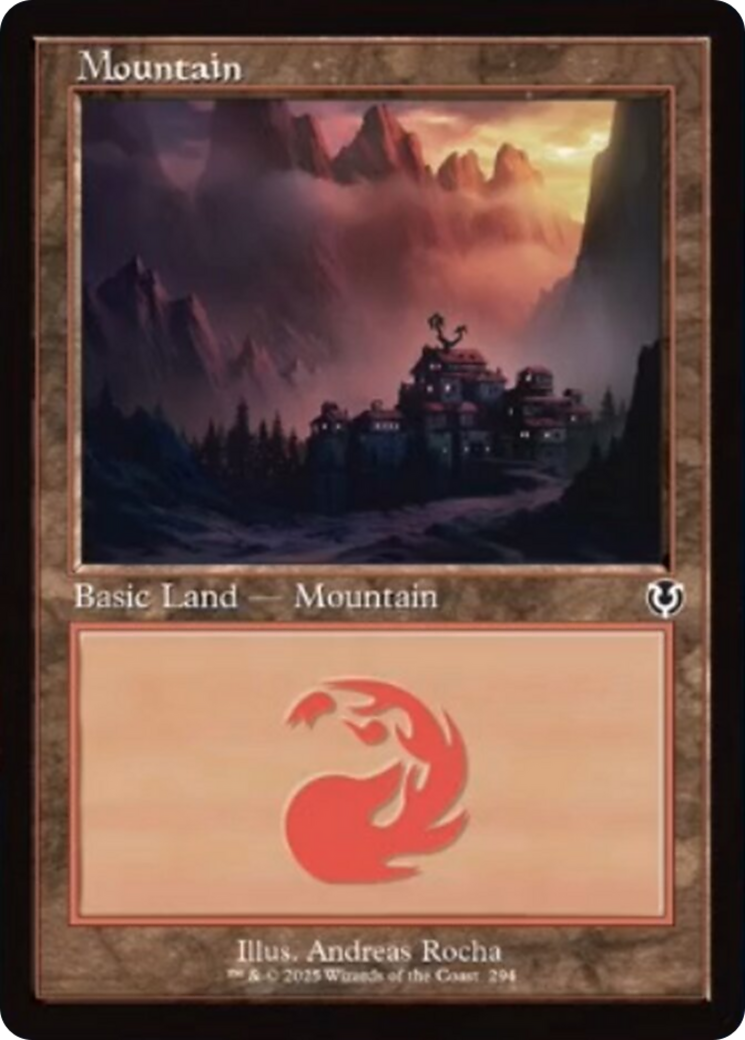 Mountain (294) (Retro Frame) [Innistrad Remastered] | Eastridge Sports Cards & Games