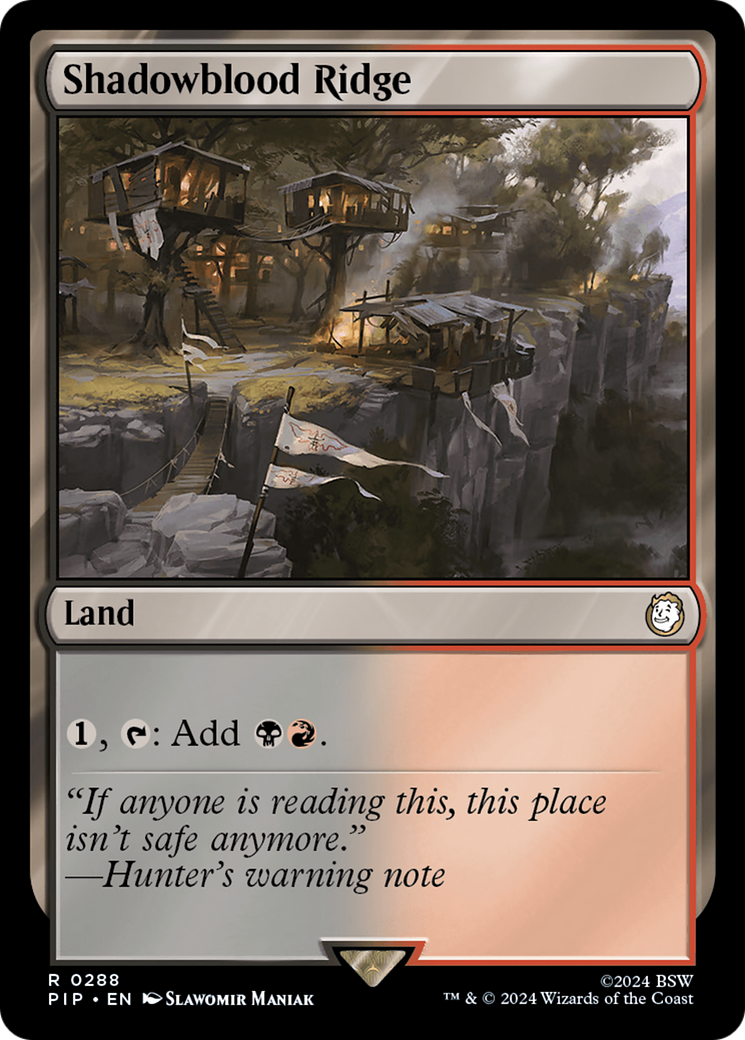 Shadowblood Ridge [Fallout] | Eastridge Sports Cards & Games