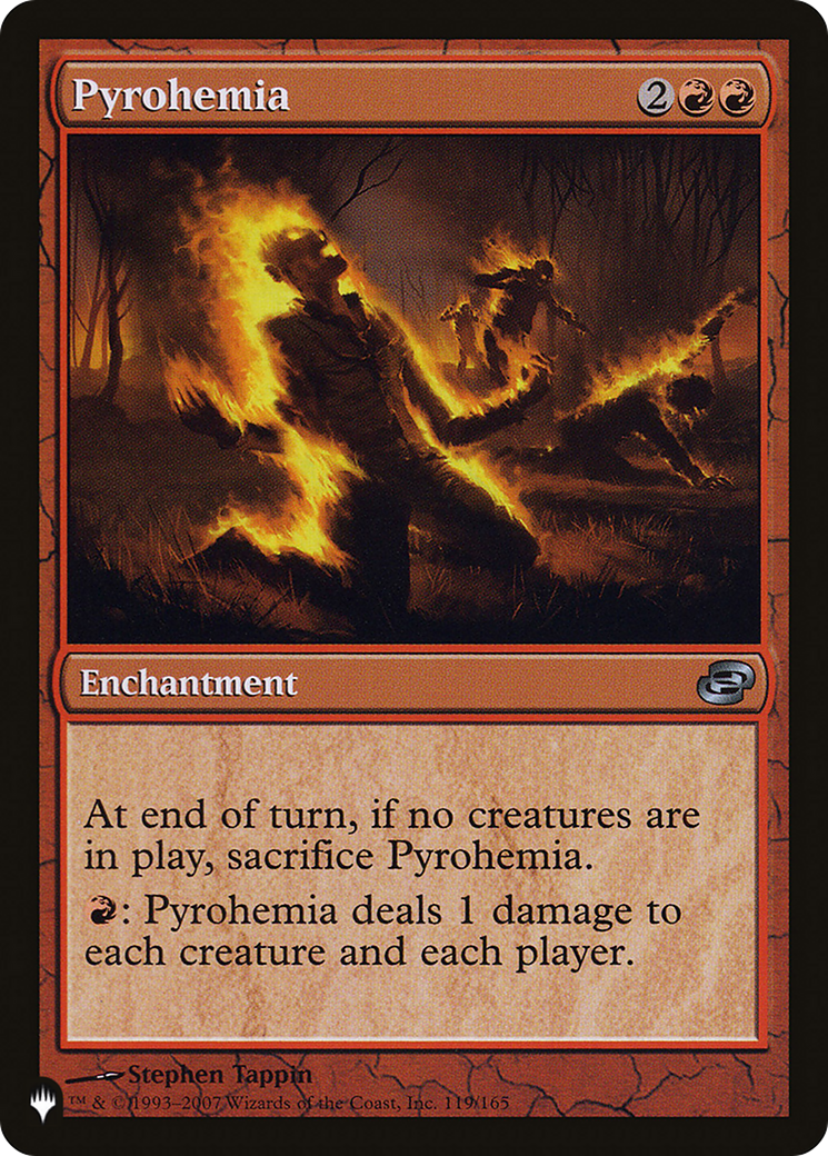 Pyrohemia [The List] | Eastridge Sports Cards & Games