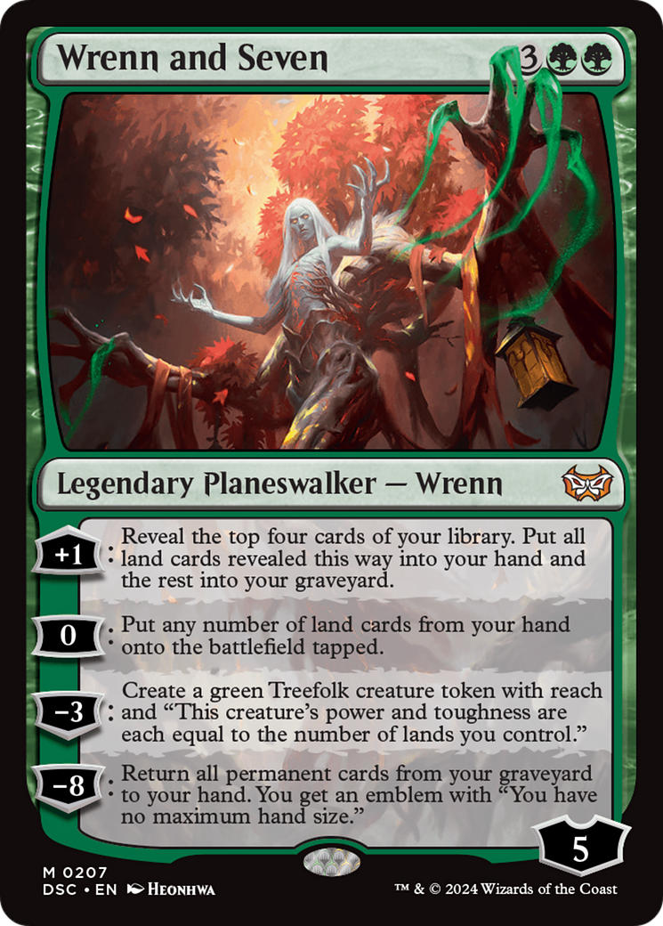 Wrenn and Seven [Duskmourn: House of Horror Commander] | Eastridge Sports Cards & Games