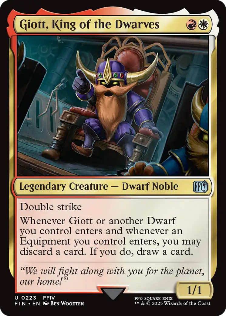 Giott, King of the Dwarves [FINAL FANTASY] | Eastridge Sports Cards & Games