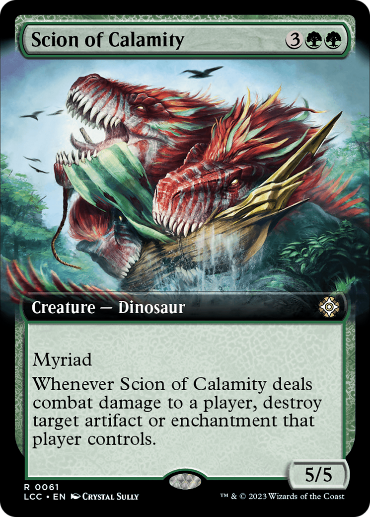 Scion of Calamity (Extended Art) [The Lost Caverns of Ixalan Commander] | Eastridge Sports Cards & Games