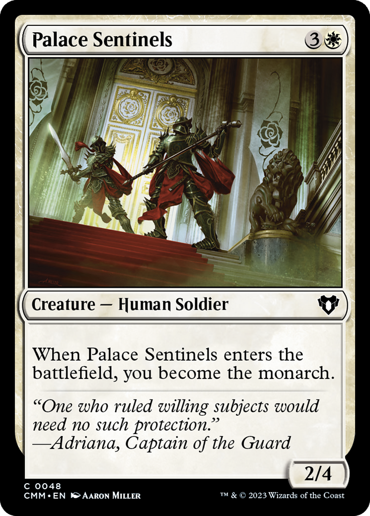 Palace Sentinels [Commander Masters] | Eastridge Sports Cards & Games