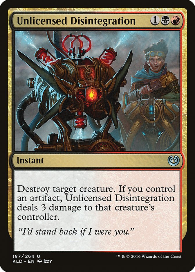 Unlicensed Disintegration [Kaladesh] | Eastridge Sports Cards & Games