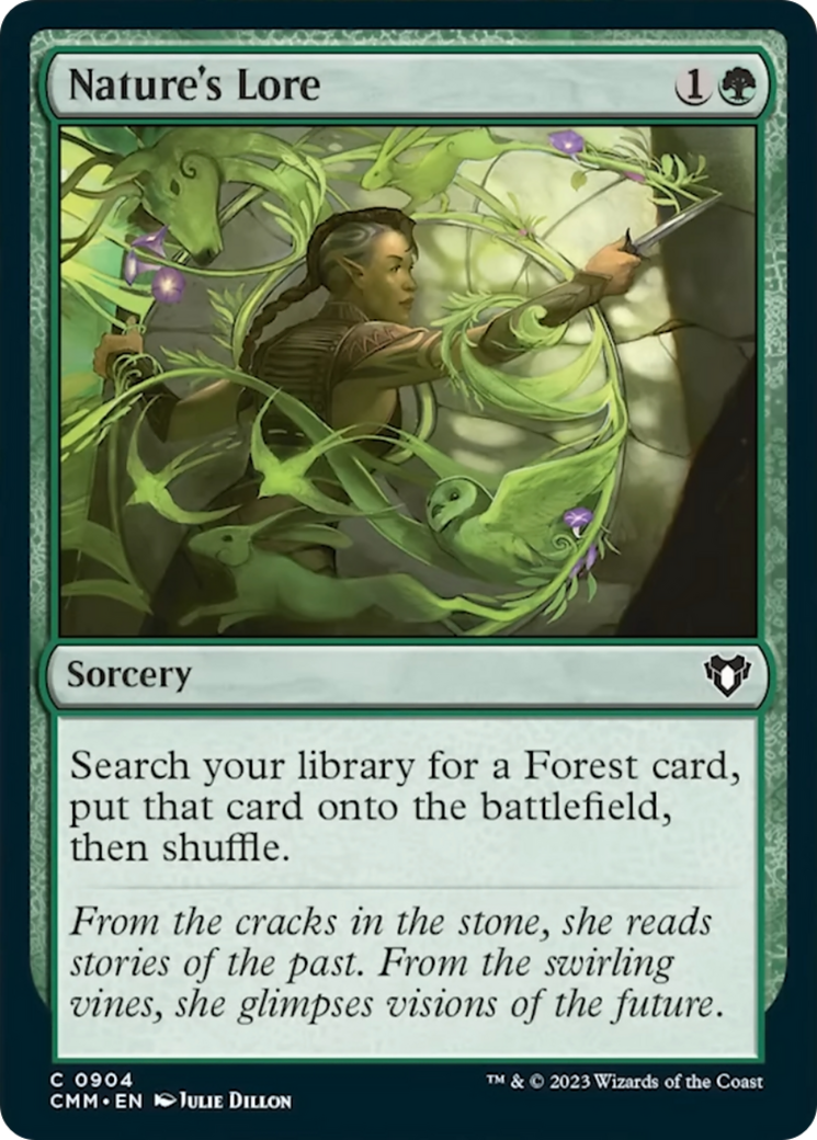 Nature's Lore [Commander Masters] | Eastridge Sports Cards & Games