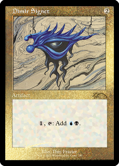 Dimir Signet (Retro) (Foil Etched) [Secret Lair Drop Series] | Eastridge Sports Cards & Games