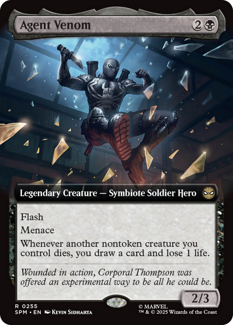 Agent Venom (Extended Art) [Marvel's Spider-Man] | Eastridge Sports Cards & Games