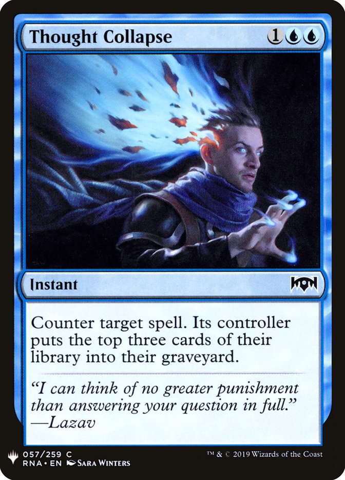 Thought Collapse [Mystery Booster] | Eastridge Sports Cards & Games