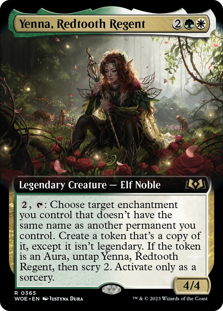 Yenna, Redtooth Regent (Extended Art) [Wilds of Eldraine] | Eastridge Sports Cards & Games