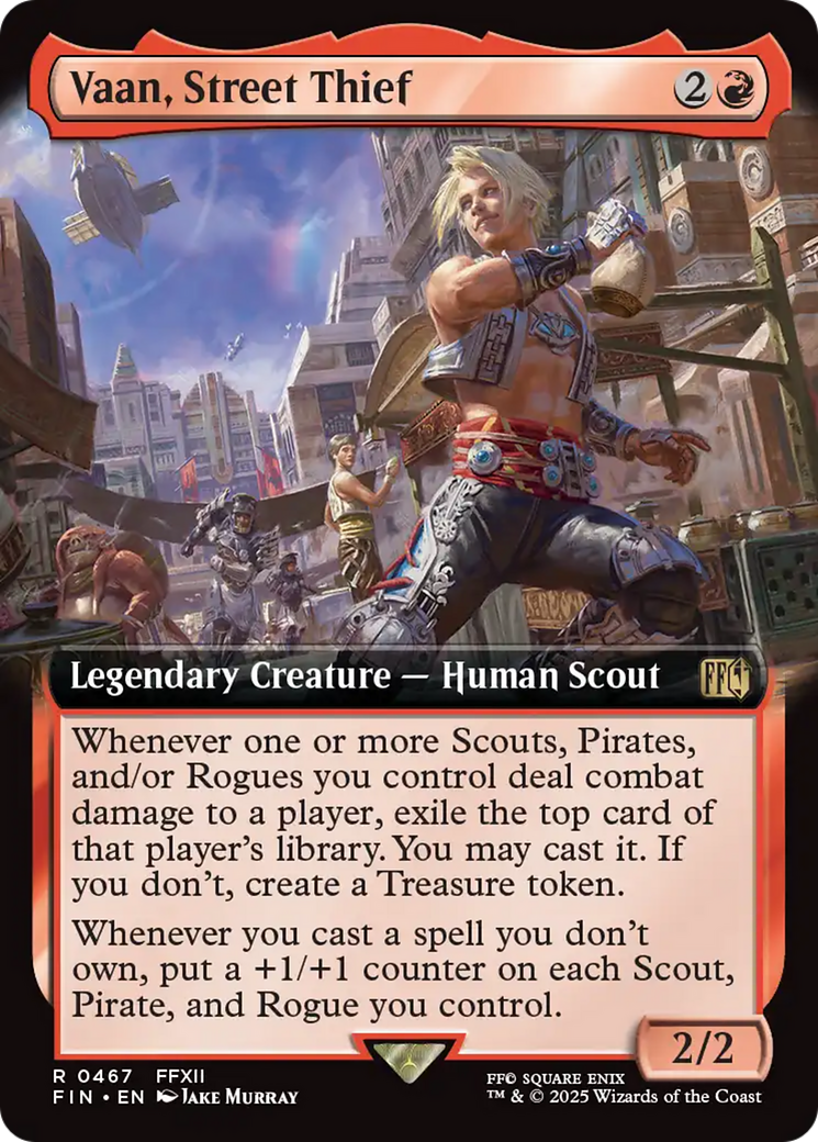 Vaan, Street Thief (Extended Art) [FINAL FANTASY] | Eastridge Sports Cards & Games