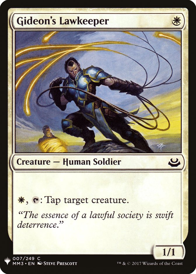 Gideon's Lawkeeper [Mystery Booster] | Eastridge Sports Cards & Games