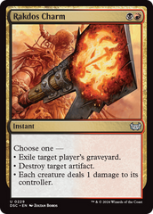 Rakdos Charm [Duskmourn: House of Horror Commander] | Eastridge Sports Cards & Games