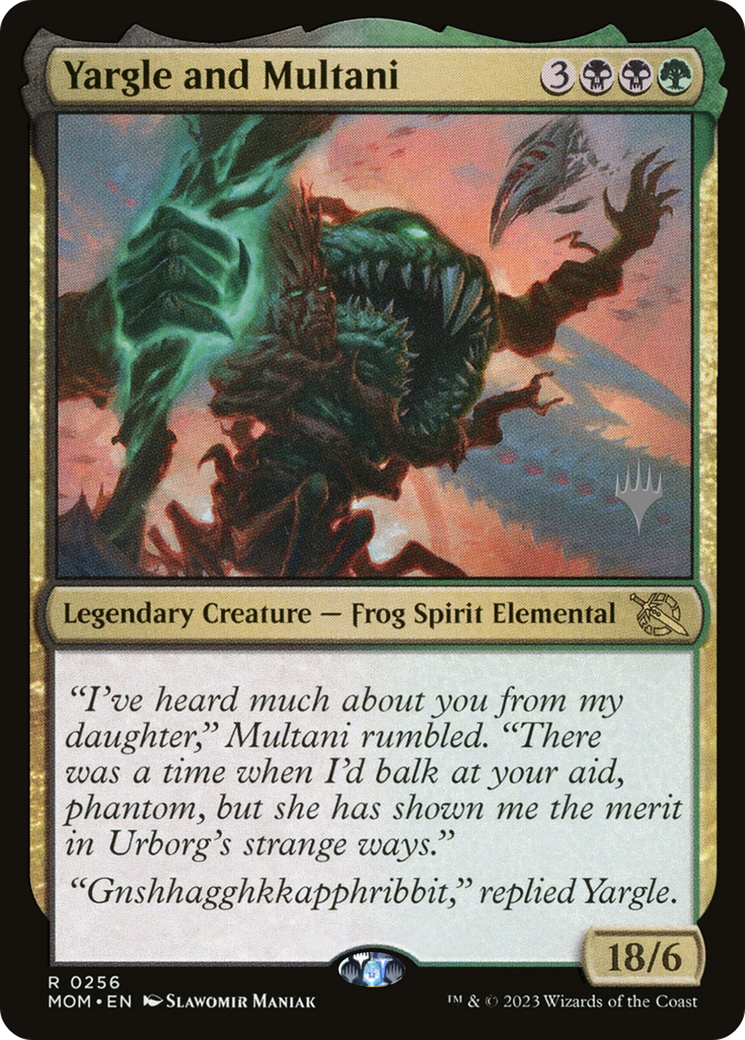 Yargle and Multani (Promo Pack) [March of the Machine Promos] | Eastridge Sports Cards & Games