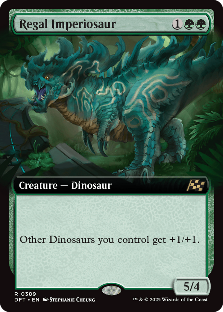 Regal Imperiosaur (Extended Art) [Aetherdrift] | Eastridge Sports Cards & Games