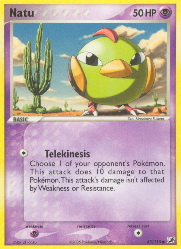 Natu (63/115) [EX: Unseen Forces] | Eastridge Sports Cards & Games