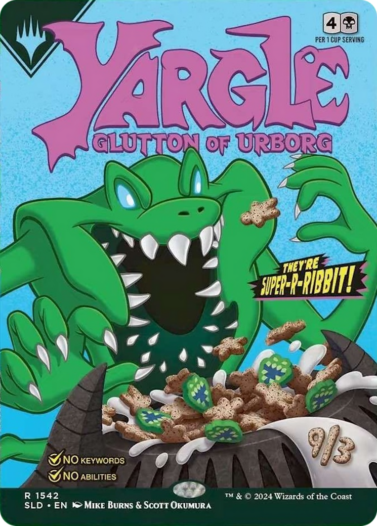 Yargle, Glutton of Urborg (Rainbow Foil) [Secret Lair Drop Series] | Eastridge Sports Cards & Games