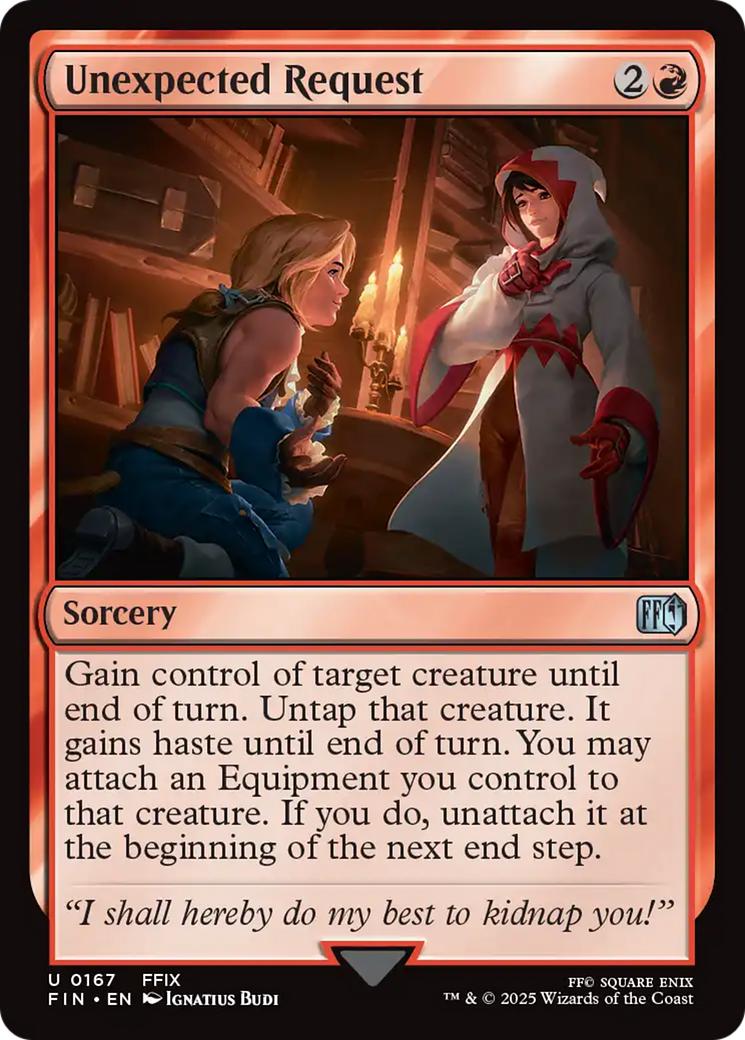 Unexpected Request [FINAL FANTASY] | Eastridge Sports Cards & Games