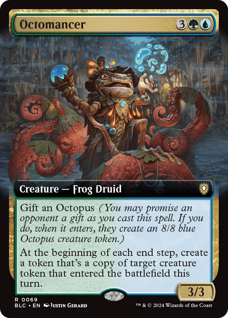 Octomancer (Extended Art) [Bloomburrow Commander] | Eastridge Sports Cards & Games