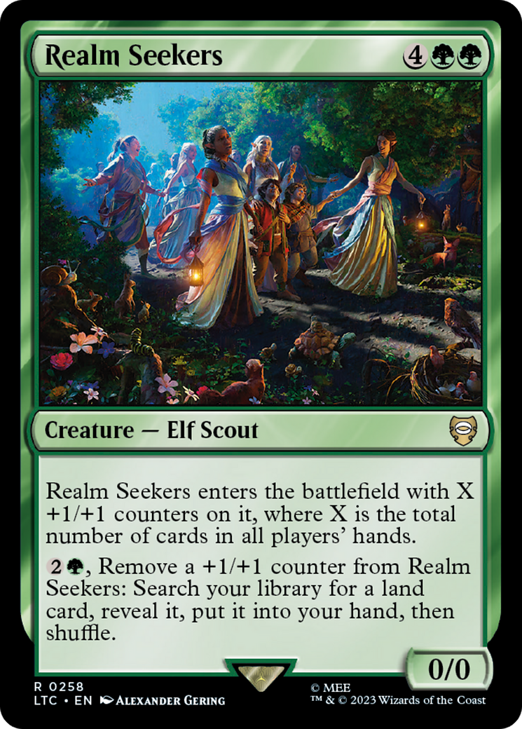 Realm Seekers [The Lord of the Rings: Tales of Middle-Earth Commander] | Eastridge Sports Cards & Games