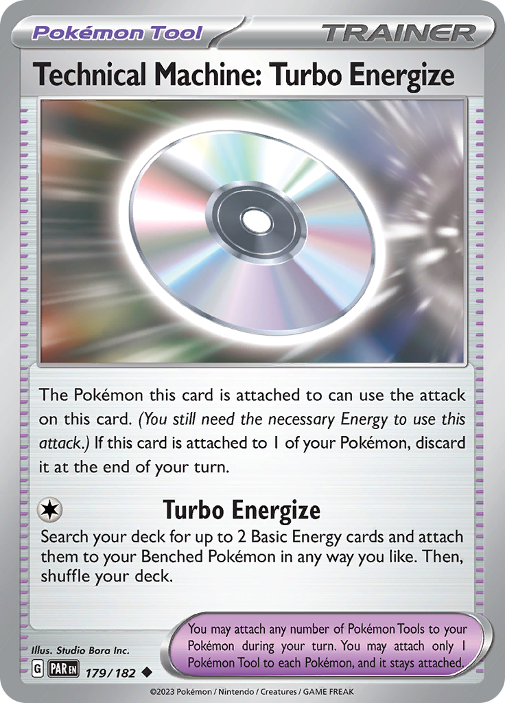 Technical Machine: Turbo Energize (179/182) [Scarlet & Violet: Paradox Rift] | Eastridge Sports Cards & Games