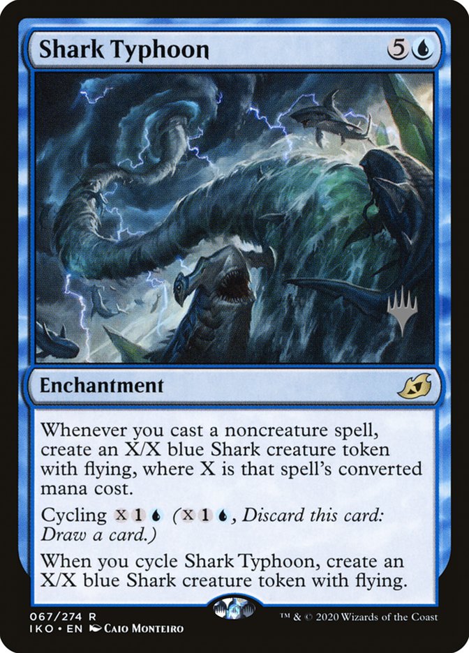 Shark Typhoon (Promo Pack) [Ikoria: Lair of Behemoths Promos] | Eastridge Sports Cards & Games
