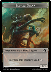 Eldrazi Spawn // Zombie Army Double-Sided Token [Modern Horizons 3 Tokens] | Eastridge Sports Cards & Games