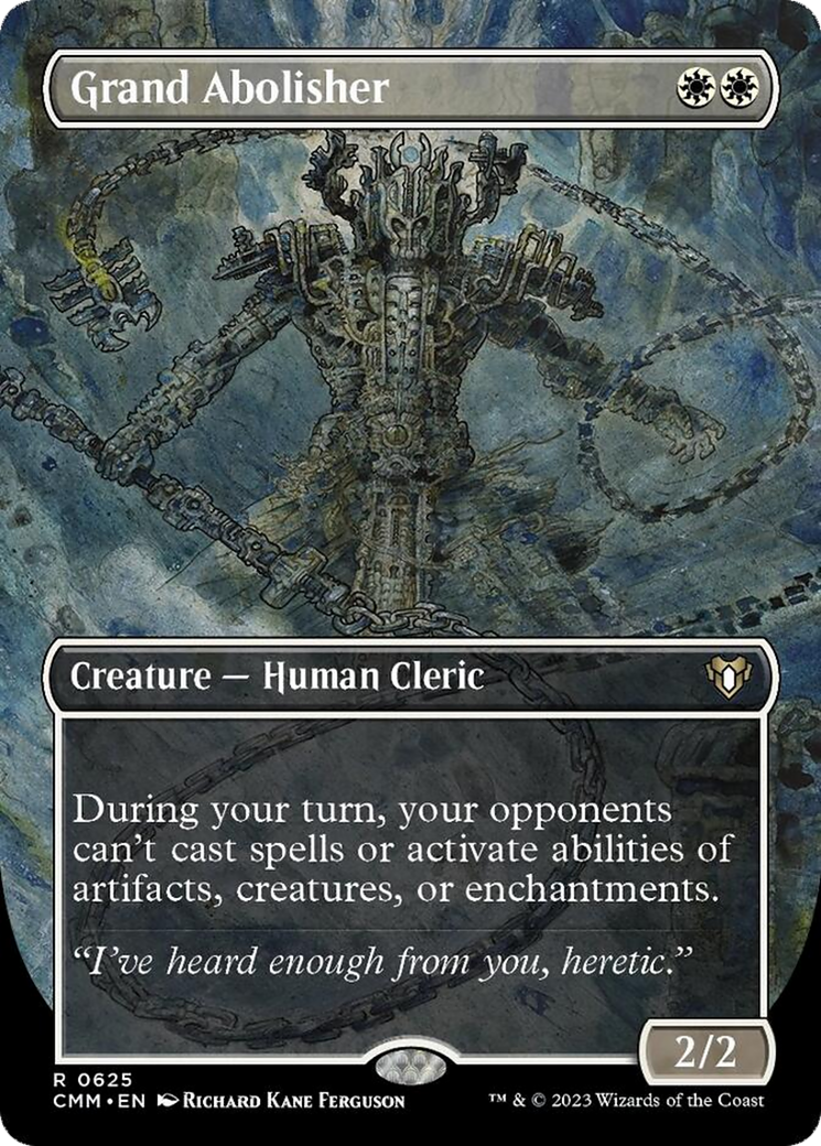 Grand Abolisher (Borderless Alternate Art) [Commander Masters] | Eastridge Sports Cards & Games