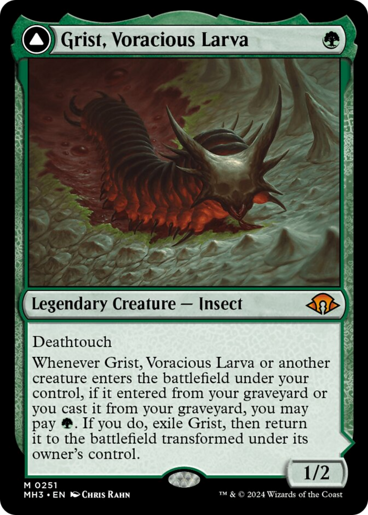 Grist, Voracious Larva // Grist, the Plague Swarm [Modern Horizons 3] | Eastridge Sports Cards & Games