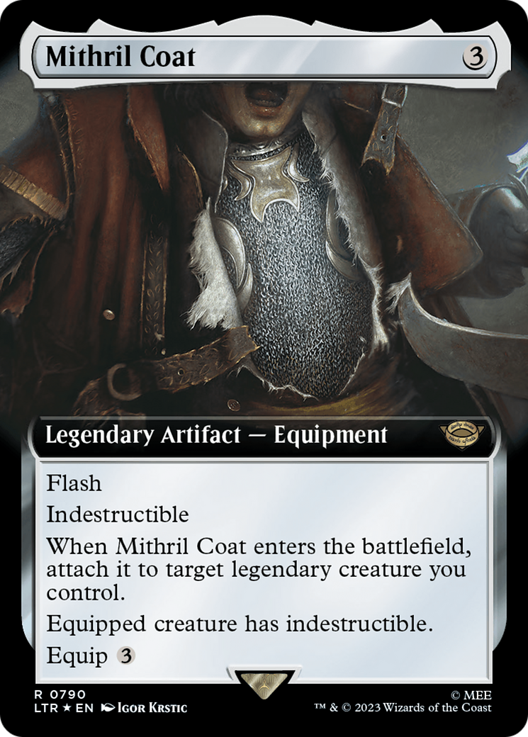 Mithril Coat (Extended Art) (Surge Foil) [The Lord of the Rings: Tales of Middle-Earth] | Eastridge Sports Cards & Games