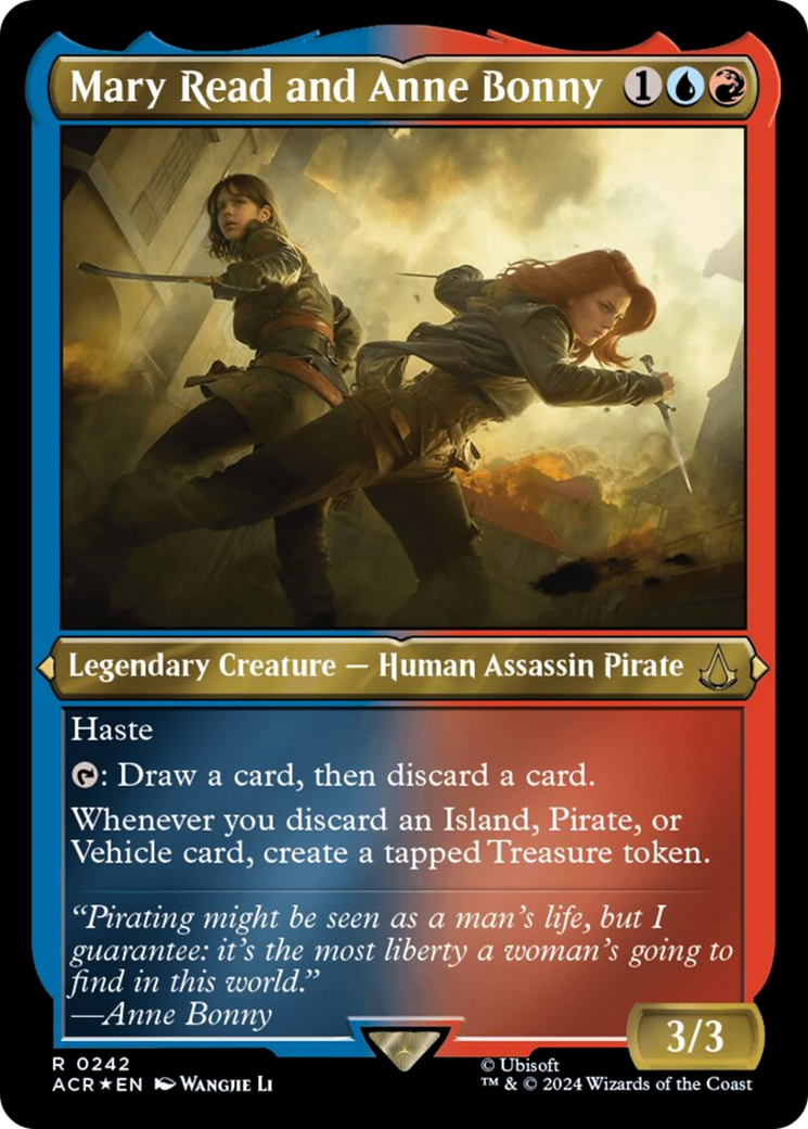 Mary Read and Anne Bonny (Foil Etched) [Assassin's Creed] | Eastridge Sports Cards & Games