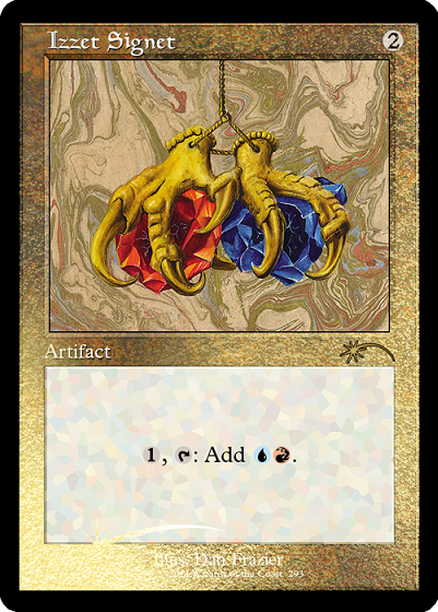 Izzet Signet (Retro) (Foil Etched) [Secret Lair Drop Series] | Eastridge Sports Cards & Games