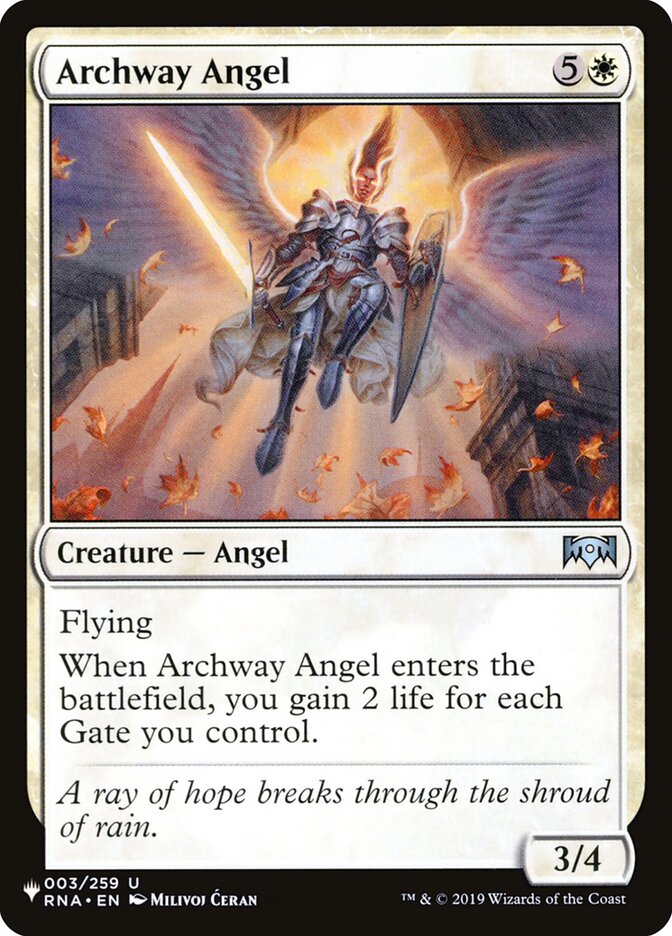 Archway Angel [The List] | Eastridge Sports Cards & Games