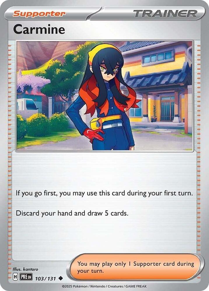 Carmine (103/131) [Scarlet & Violet: Prismatic Evolutions] | Eastridge Sports Cards & Games