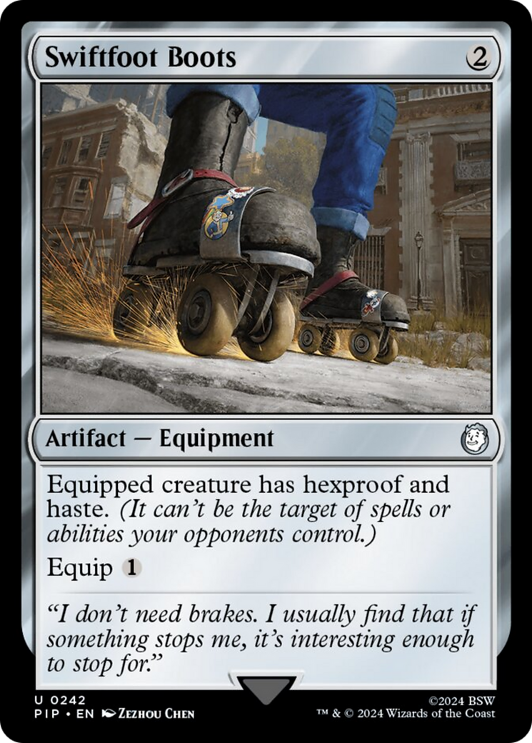 Swiftfoot Boots [Fallout] | Eastridge Sports Cards & Games