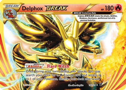 Delphox BREAK (14/124) [XY: Fates Collide] | Eastridge Sports Cards & Games
