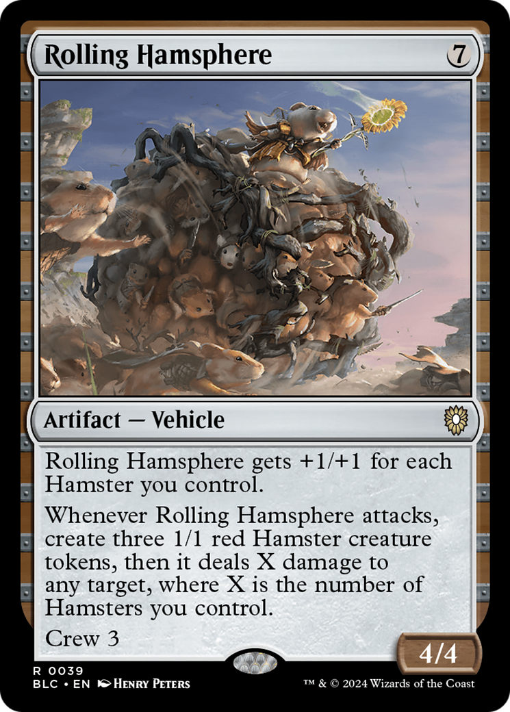 Rolling Hamsphere [Bloomburrow Commander] | Eastridge Sports Cards & Games