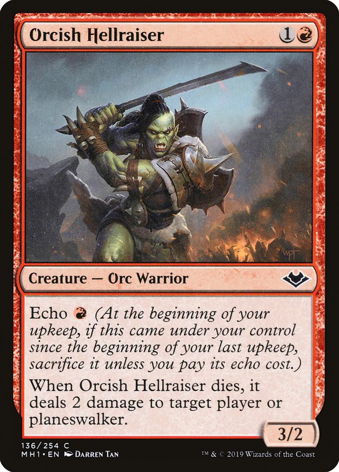 Orcish Hellraiser [Modern Horizons] | Eastridge Sports Cards & Games