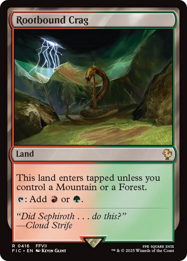 Rootbound Crag [FINAL FANTASY Commander] | Eastridge Sports Cards & Games