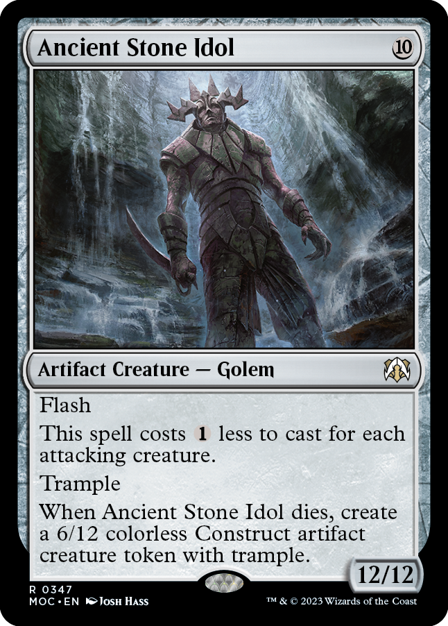 Ancient Stone Idol [March of the Machine Commander] | Eastridge Sports Cards & Games