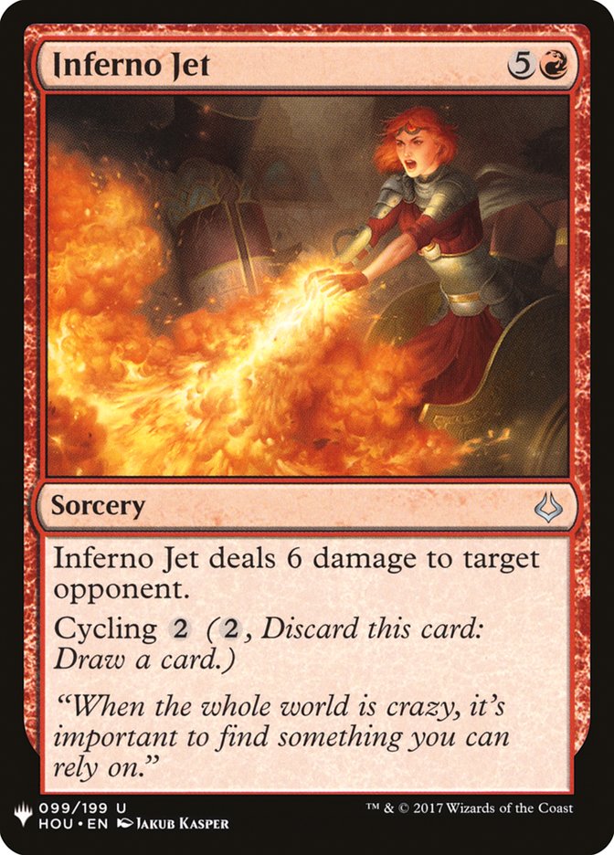 Inferno Jet [Mystery Booster] | Eastridge Sports Cards & Games